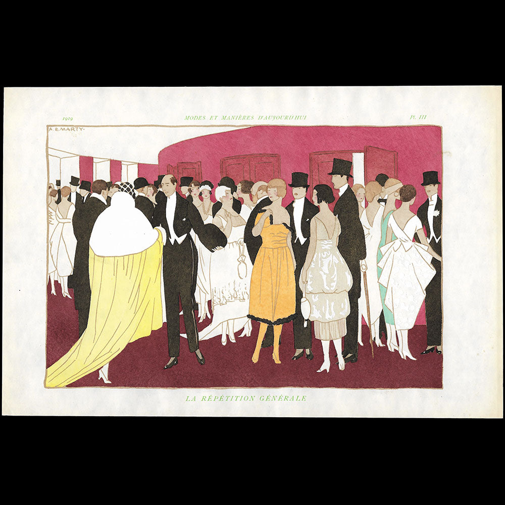 Modes et Manières d'aujourd'hui, par André-Edouard Marty (1919)
