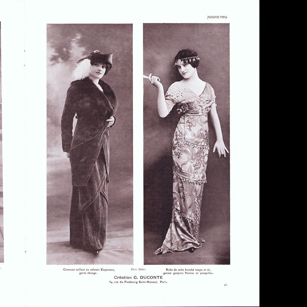 Mundane Paris, n°38-39 (janvier-février 1913)