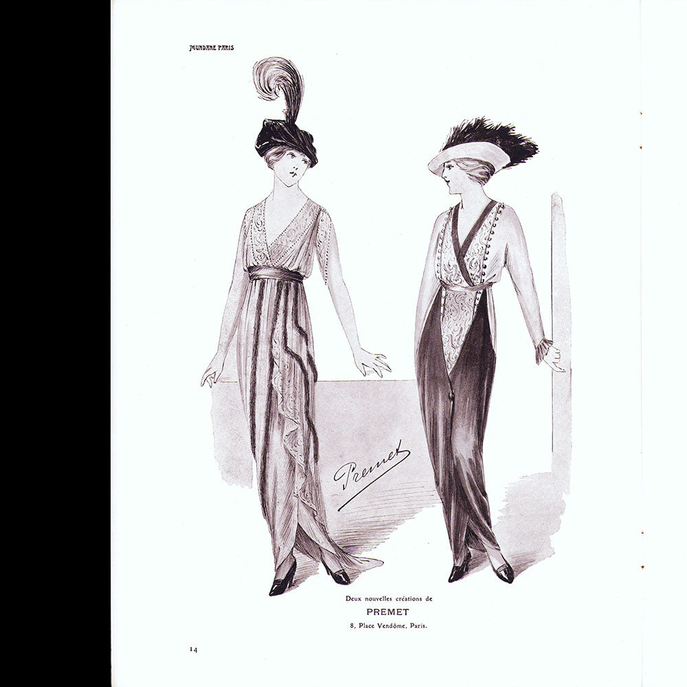 Mundane Paris, n°38-39 (janvier-février 1913)