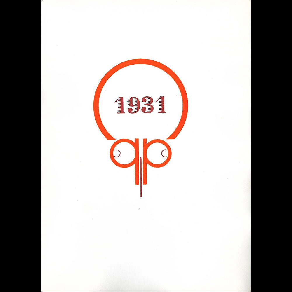 Poiret - Portrait au masque (1931)