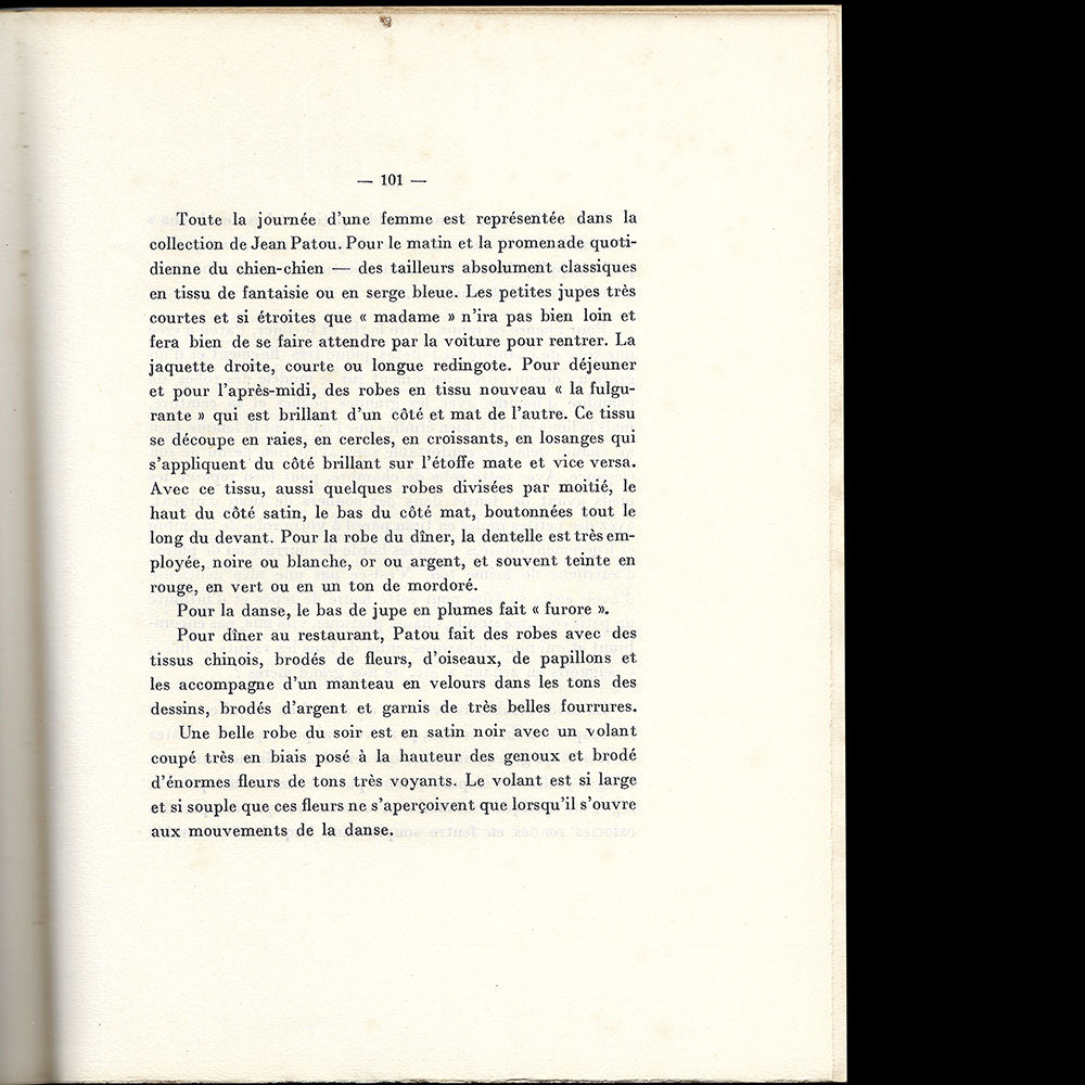 12 articles de mode, 1924-1925, de Jacqueline de Monbrison, Comtesse de Rehbinder (1926)