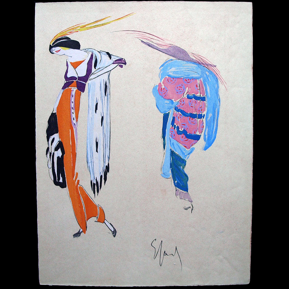 Enrico Sacchetti - Robes et Femmes (1913)