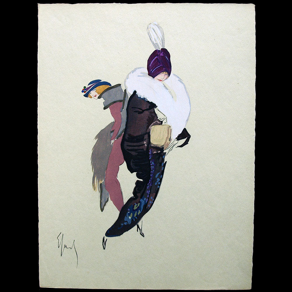 Enrico Sacchetti - Robes et Femmes (1913)