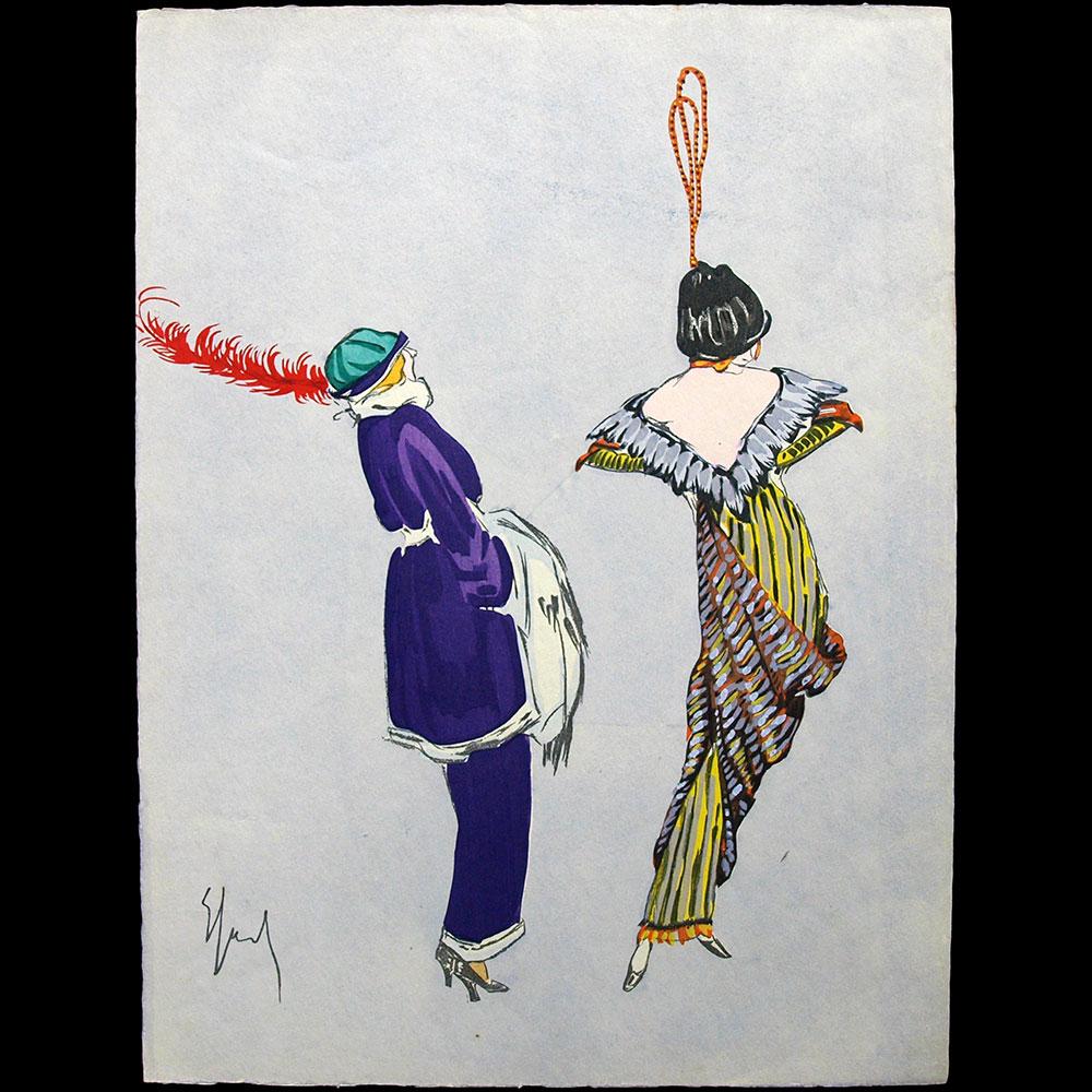 Enrico Sacchetti - Robes et Femmes (1913)