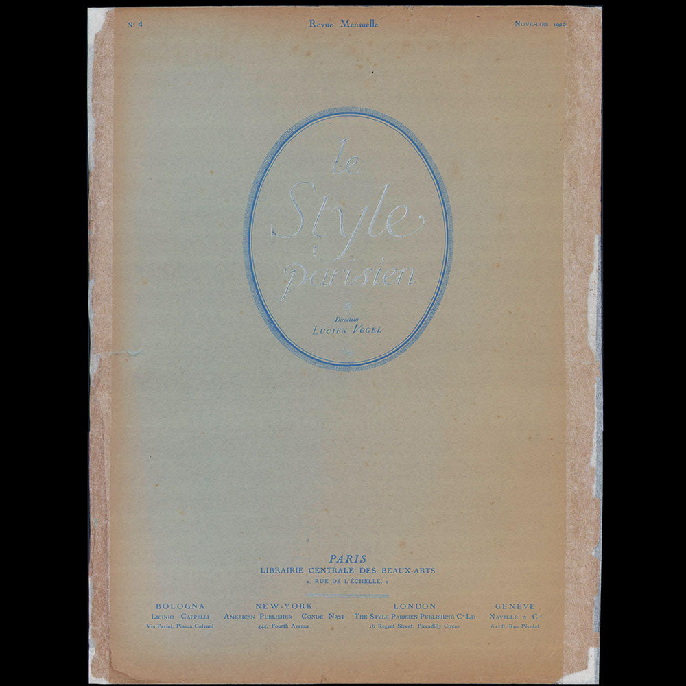Style Parisien, n°4, novembre 1915