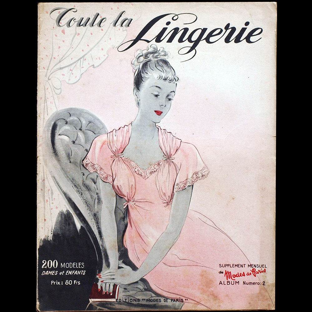 Toute la Lingerie, supplément de Modes de Paris - Album n°2 (1948)