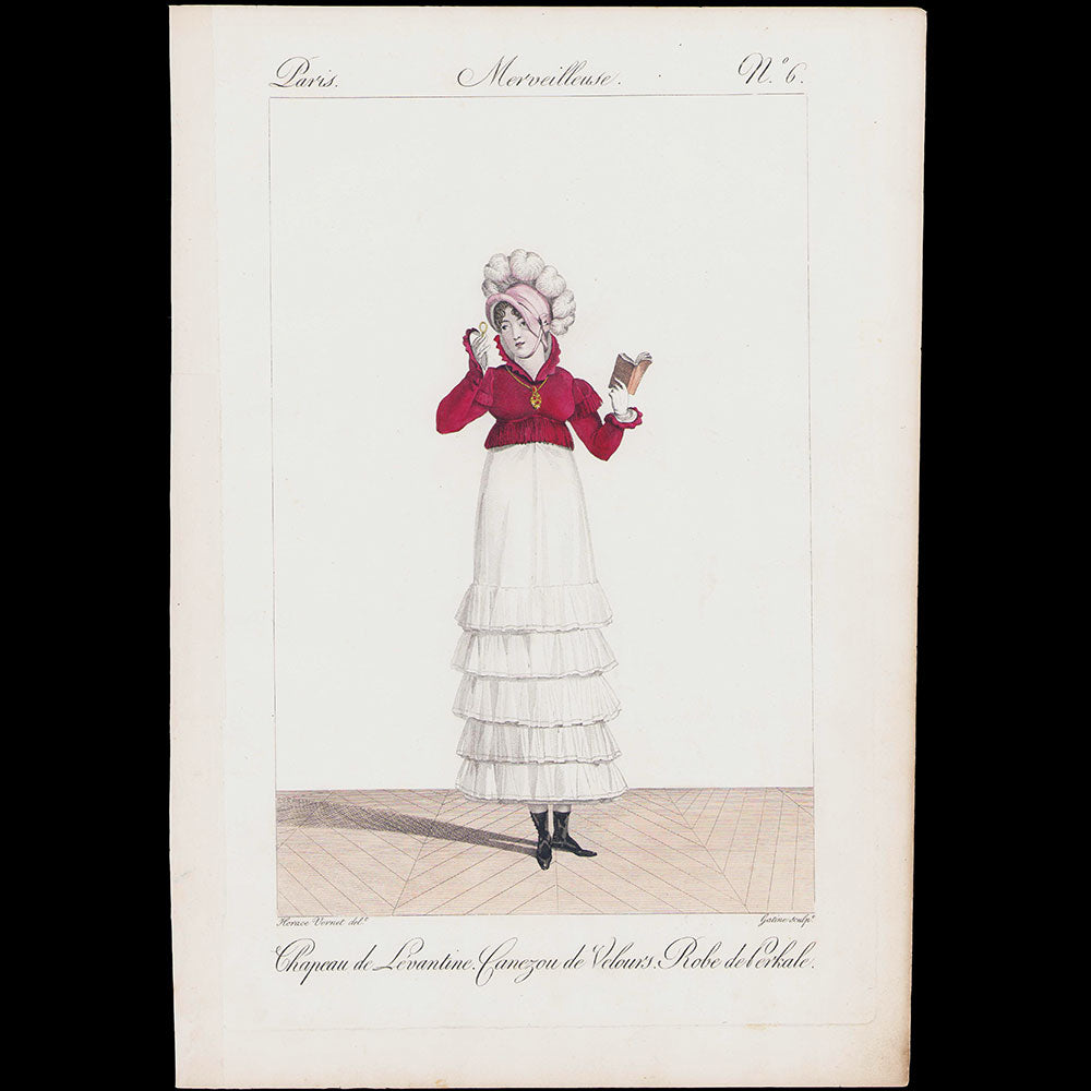 Incroyables et Merveilleuses, réunion de 32 planches par Horace Vernet et Lanté (1810-1818)