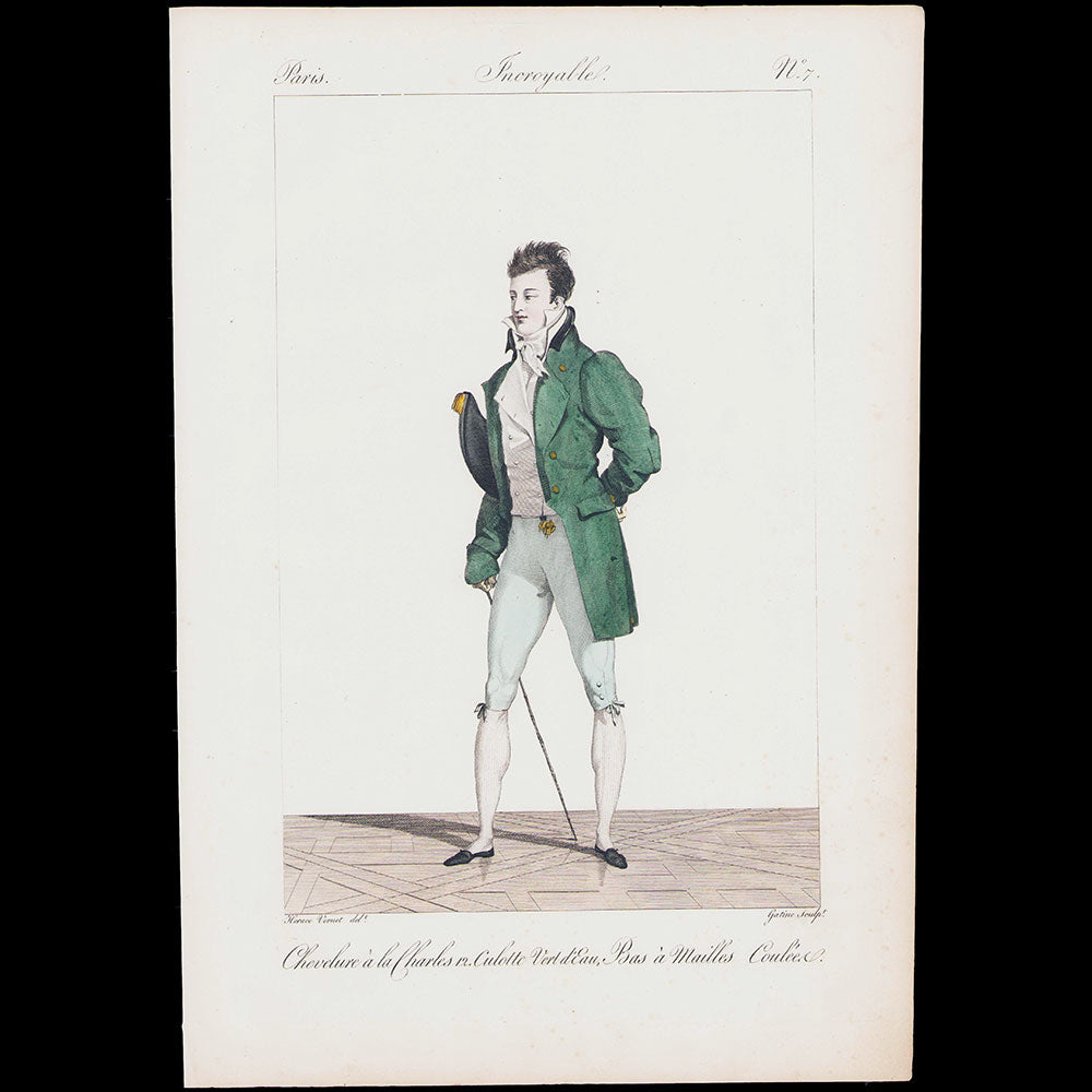 Incroyables et Merveilleuses, réunion de 32 planches par Horace Vernet et Lanté (1810-1818)