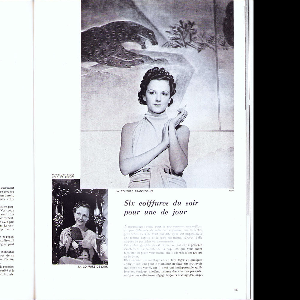 Votre Beauté, Décembre 1936