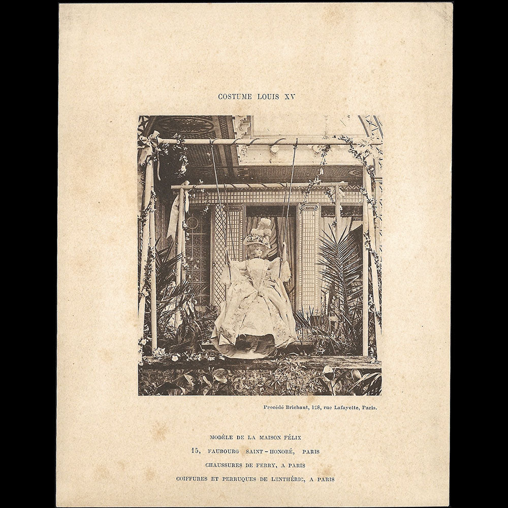 Costumes anciens exécutés par les grands couturiers de Paris (1895)