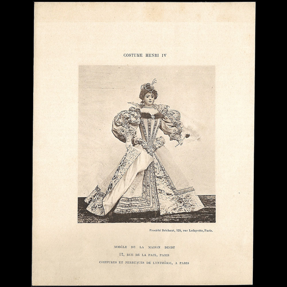Costumes anciens exécutés par les grands couturiers de Paris (1895)