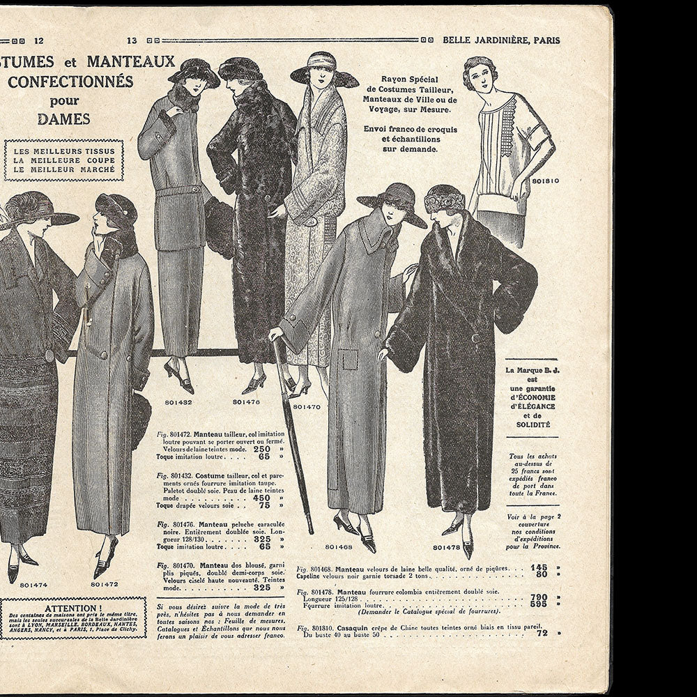 Belle Jardinière - Catalogue de l'automne-hiver 1923-1924