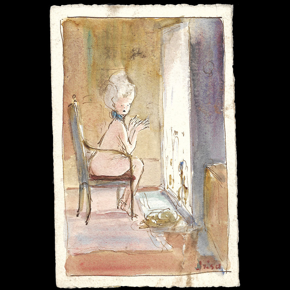 Jacques Drésa - La Femme surprise (1910-1920s)