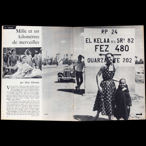Elle (27 avril 1953), couverture de Dambier