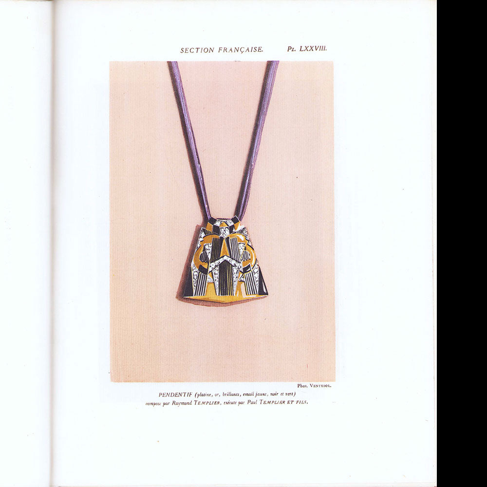 Exposition des Arts Décoratifs Paris 1925 - Rapport général classe 20 à 24, Parure