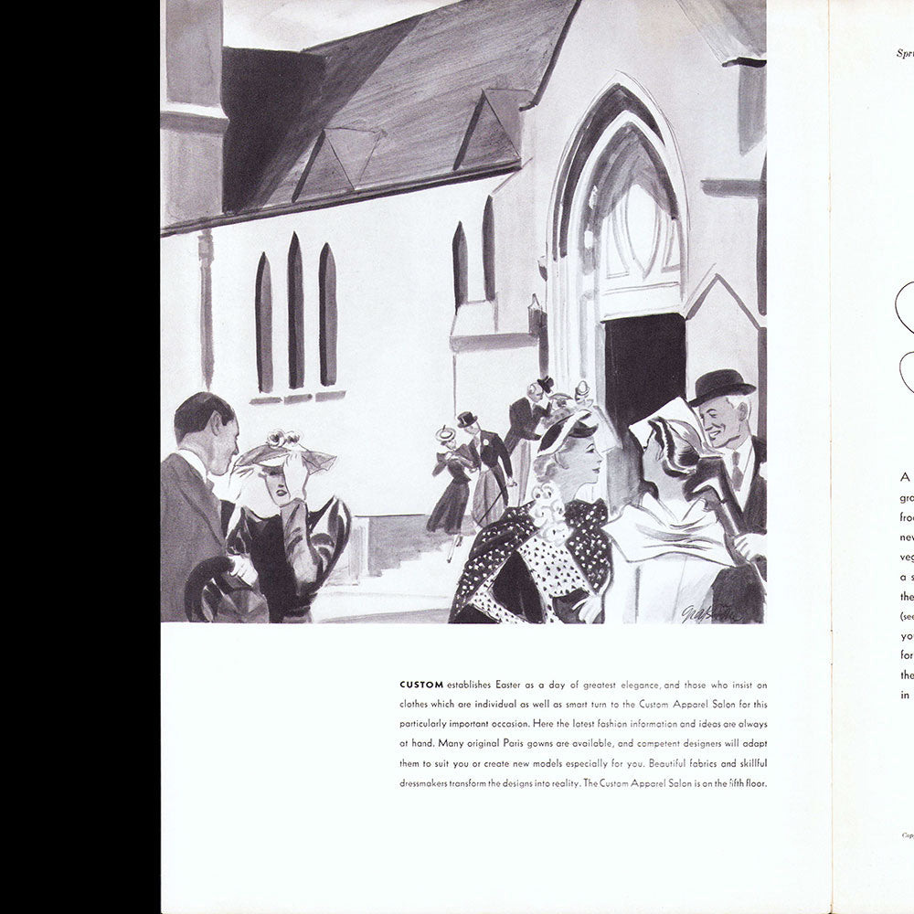 Marshall Field & Company - Fashions of the Hour, Spring 1936