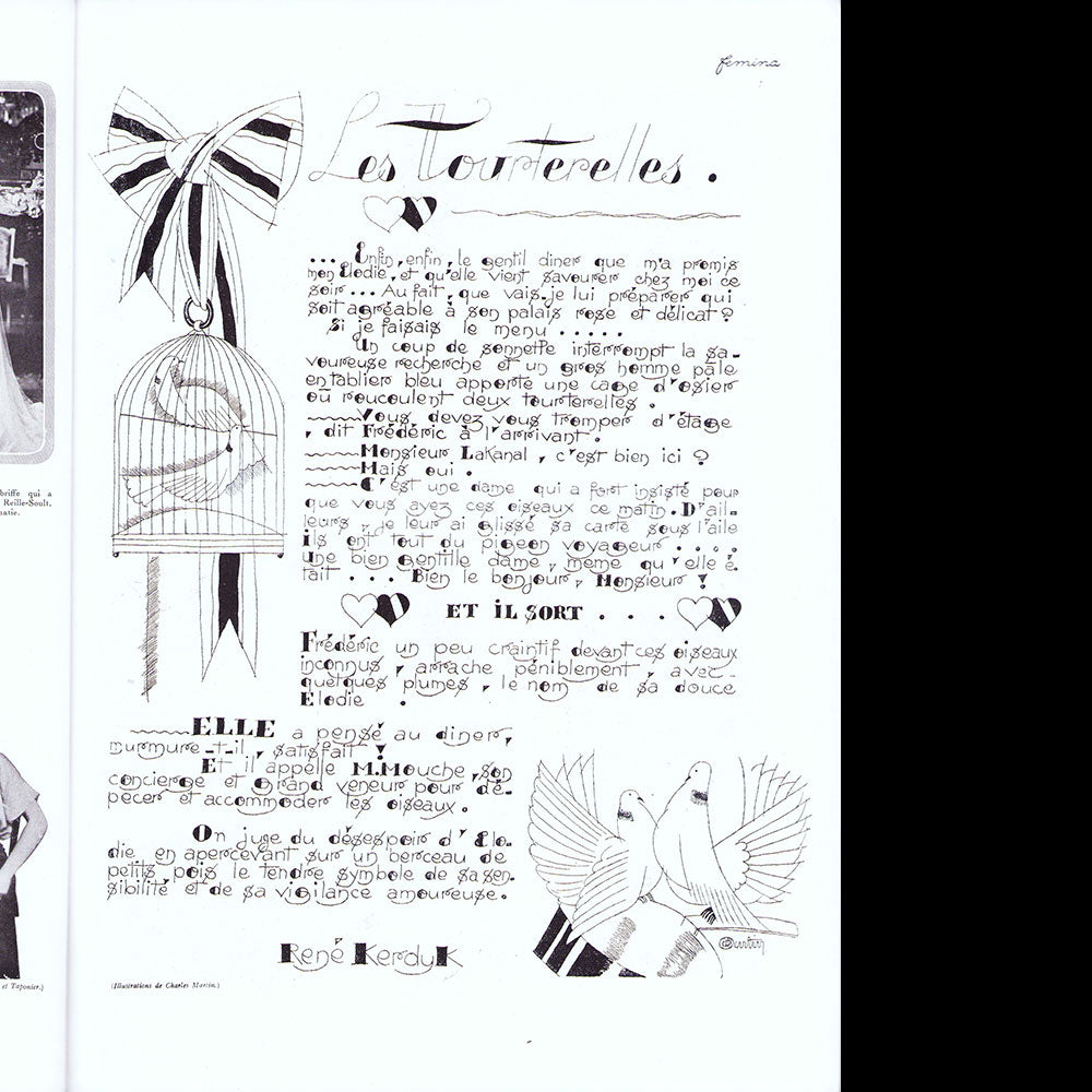 Fémina (août 1920), couverture de Bénito