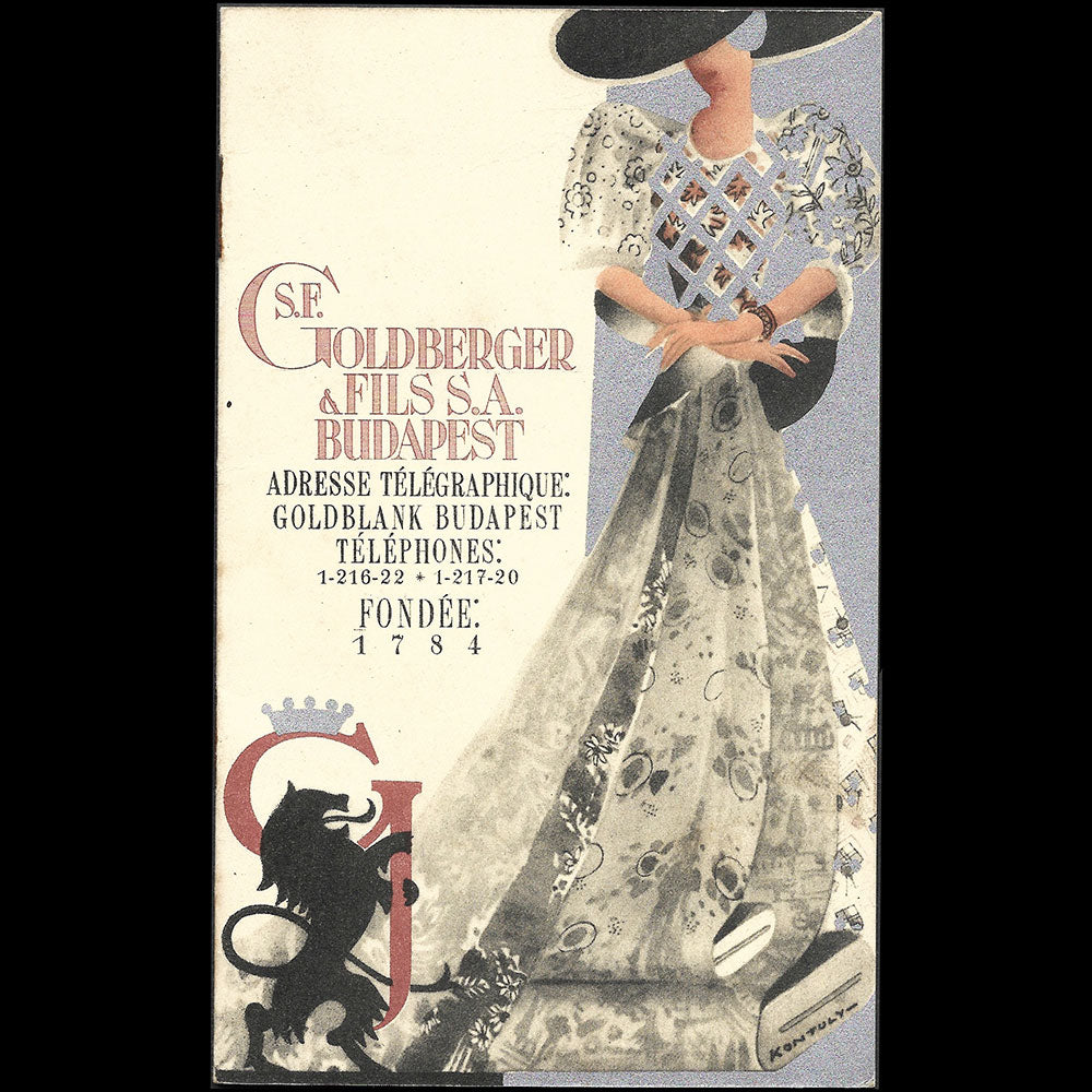 S.F. Goldberger & Fils Budapest - Présentation de la maison de tissus (circa 1937)