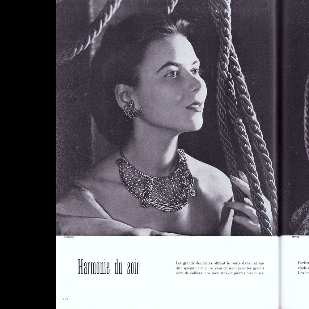 L'Officiel de la couture et de la mode de Paris, noël 1948