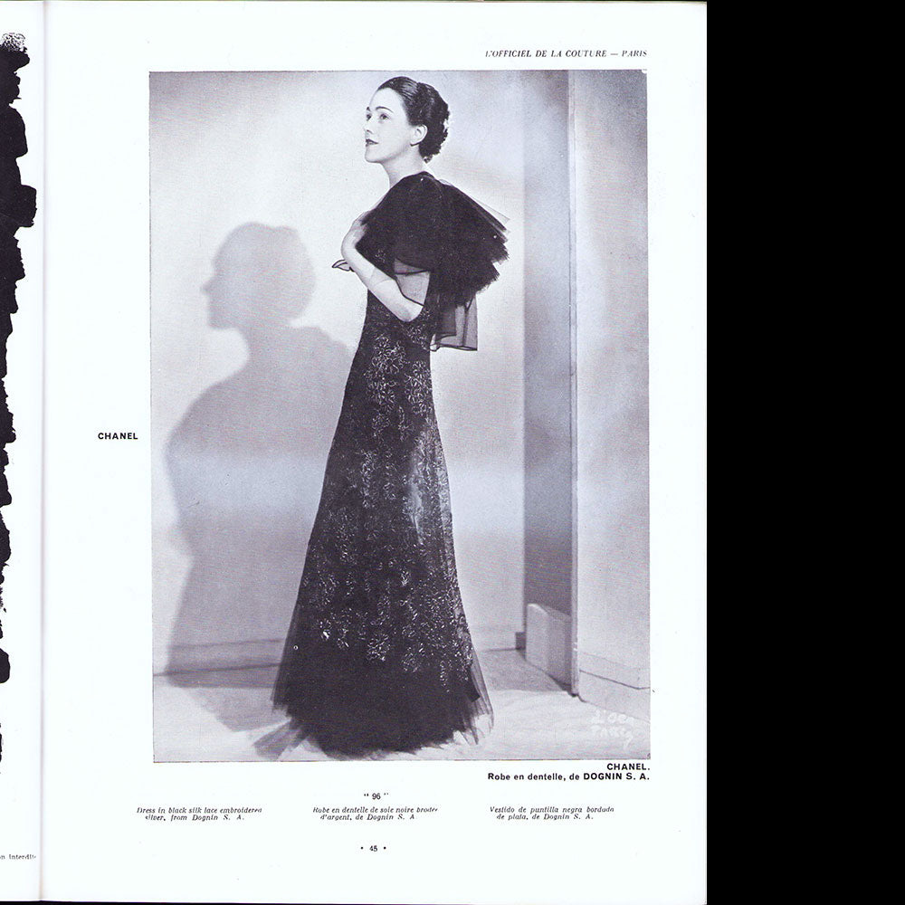 L'Officiel de la mode et de la couture de Paris - novembre 1936