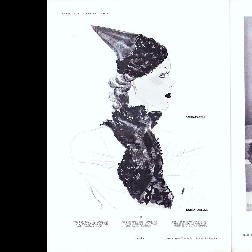 L'Officiel de la mode et de la couture de Paris - novembre 1936