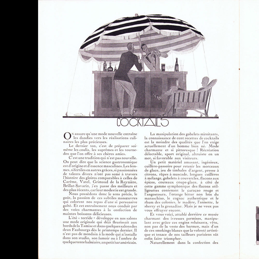 Monsieur, Revue des élégances, n43 (1923, juillet)