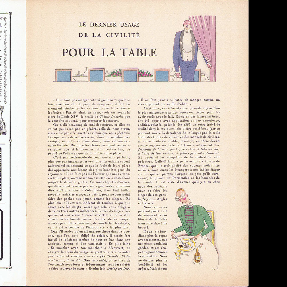 Monsieur, Revue des élégances, n43 (1923, juillet)