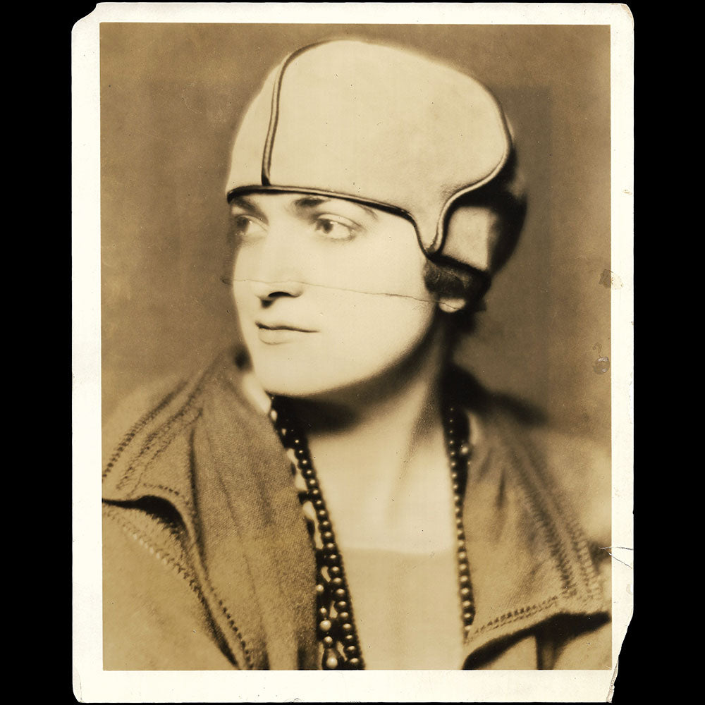 Madame Géo - Portrait de la couturière, tirage de Nickolas Muray (1925)
