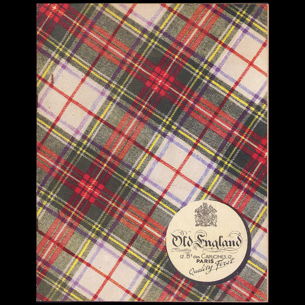 Old England - Catalogue pour l'hiver 1935-1936