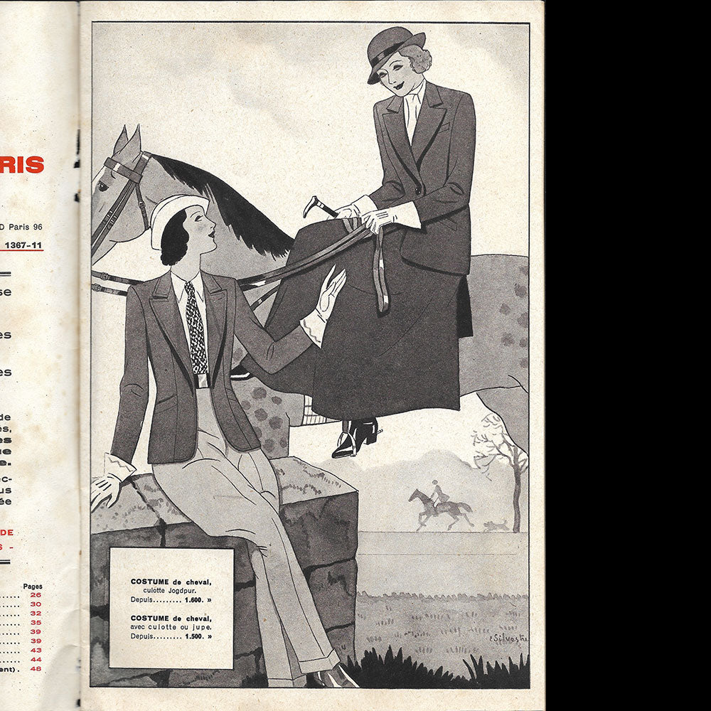 Old England - Catalogue Nouveautés pour l'Hiver (1930s)