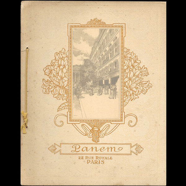 Panem - Livret de la maison de couture 22 rue Royale à Paris (circa 1905)