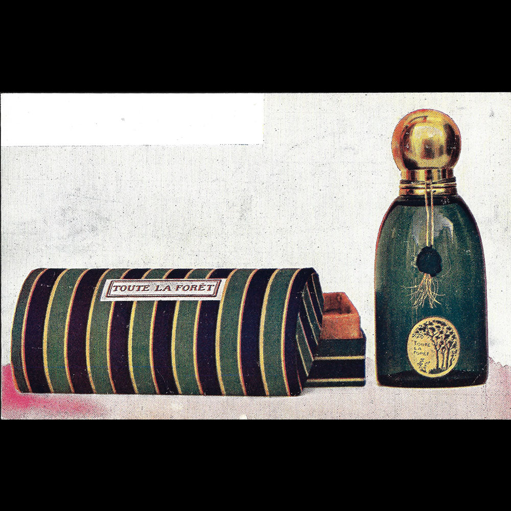 Paul Poiret - Toute la Forêt, carte des Parfums de Rosine (circa 1920)