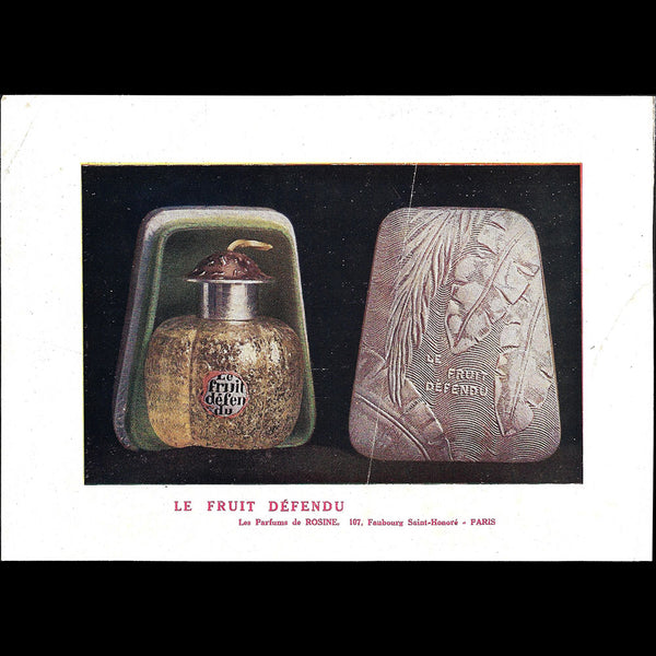 Paul Poiret - le Fruit Défendu, parfum de Rosine (circa 1920)
