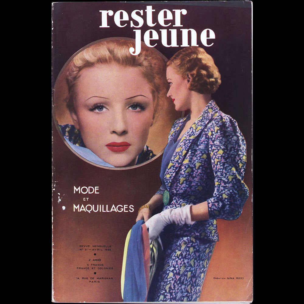 Rester Jeune, avril 1936