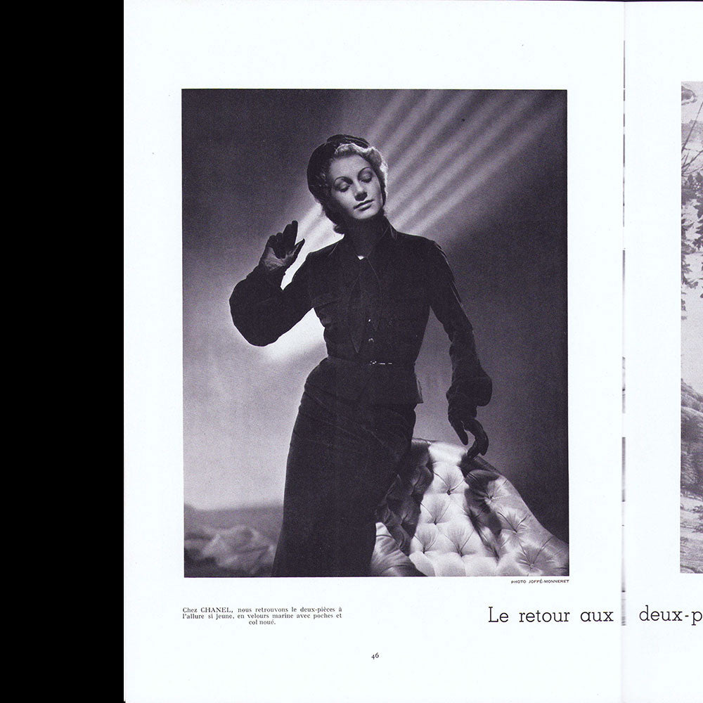 Rester Jeune, novembre 1937