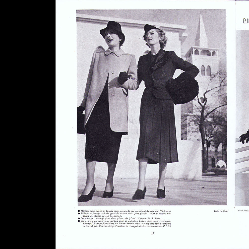 Rester Jeune, février 1938, couverture de Lipnitzki