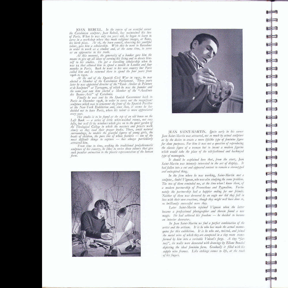 Le Théâtre de la Mode, Fantasy of Fashion - Catalogue de l'exposition de Londres (1945)