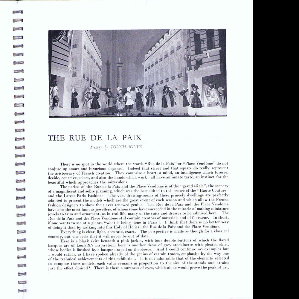 Le Théâtre de la Mode, Fantasy of Fashion - Catalogue de l'exposition de Londres (1945)