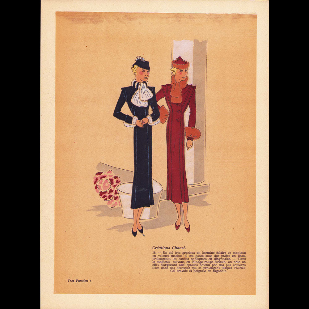 Très Parisien - Réunion de 10 des 11 numéros de l'année 1934