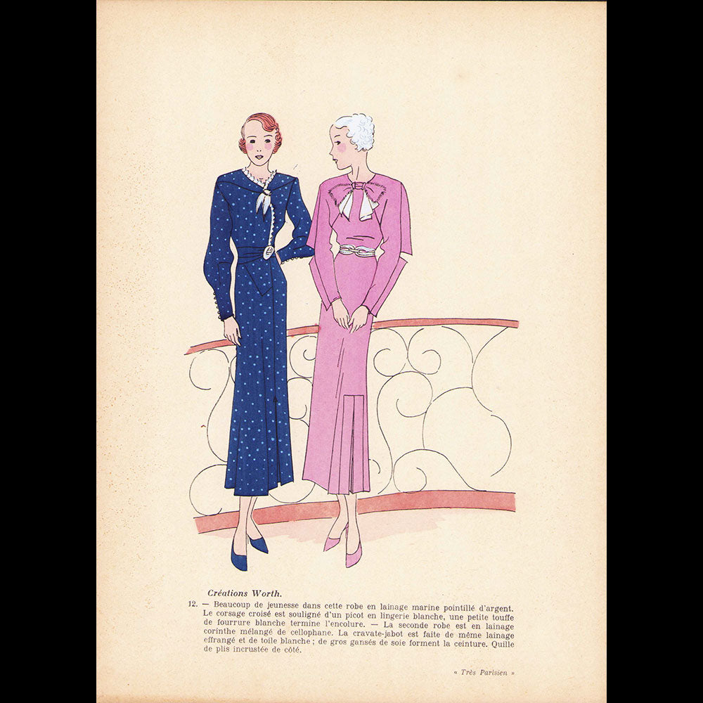 Très Parisien - Réunion de 10 des 11 numéros de l'année 1934