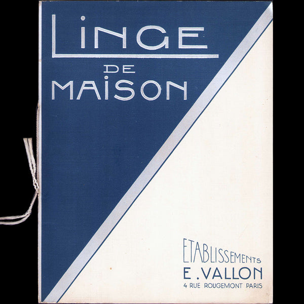 E. Vallon - Linge de maison (1930s)