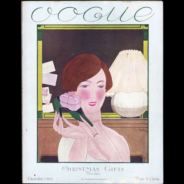 Vogue US (December 1st 1924), couverture de Georges Lepape