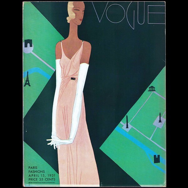 Vogue US (15 April 1931), couverture de Bénito