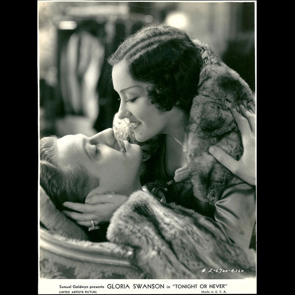 Gloria Swanson dans Tonight or Never, costumes de Gabrielle Chanel (1931)