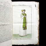Le Journal des Dames et des Modes, Costumes Parisiens, réunion de 83 livraisons de la 10ème année (1805-1806)