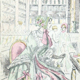 Les Modes Féminines du XIXème siècle, 100 pointes-sèches enluminées par Henri Boutet