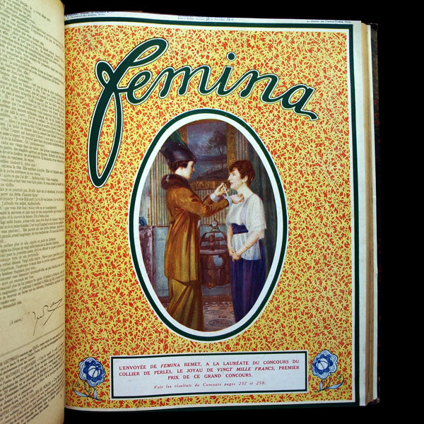 Fémina 1914, réunion de 14 numéros (janvier à août 1914)