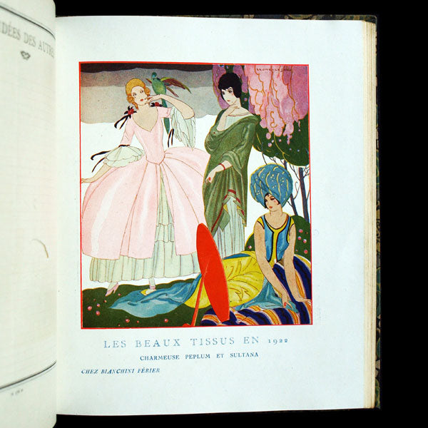 Agenda Fémina 1922, illustrations de George Barbier, Brunelleschi, Benito, etc.