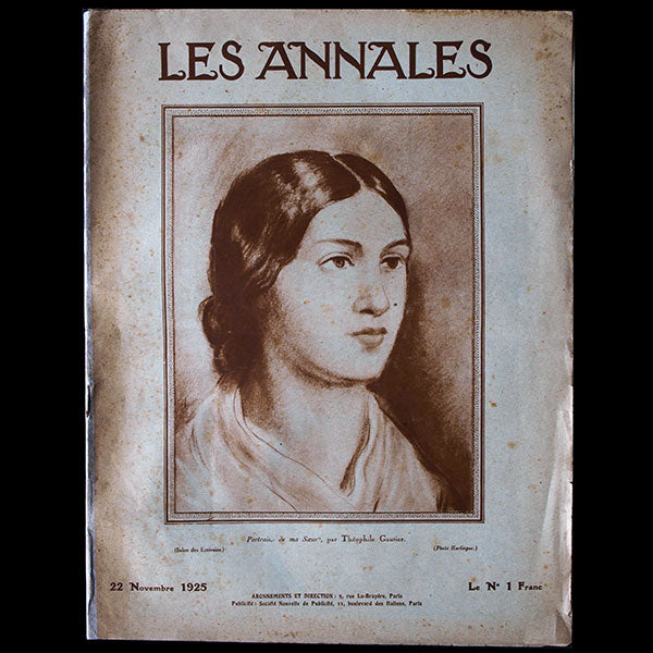 Poiret - Les Annales (22 novembre 1925), la vente de la collection Paul Poiret