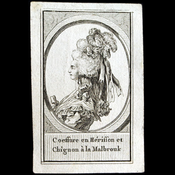 Gallerie des Modes et Costumes Français, 13ème suite de coiffures (1785)